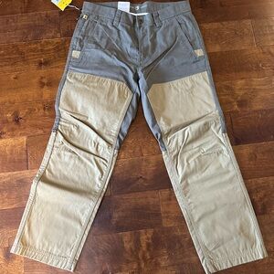 Duck Head Briar Pant - Dark Olive & Tan 35x30